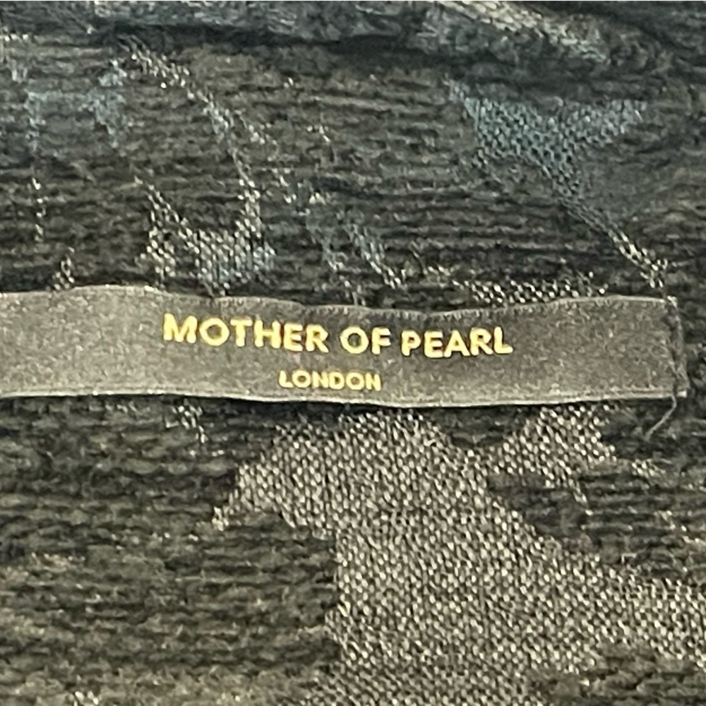 Mother of Pearl London | Jacquard Print Jacket | Black | XS-M - Picture 7 of 13